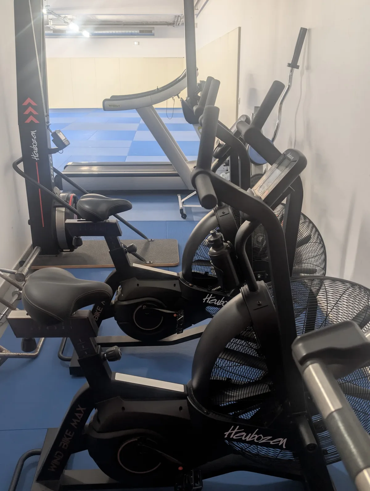 Air bikes Heubozen Wind Bike Max pour entraînement cardio haute intensité